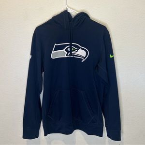 NIKE NFL SEATLE SEAHAWKS THERMA FIT HOODIE